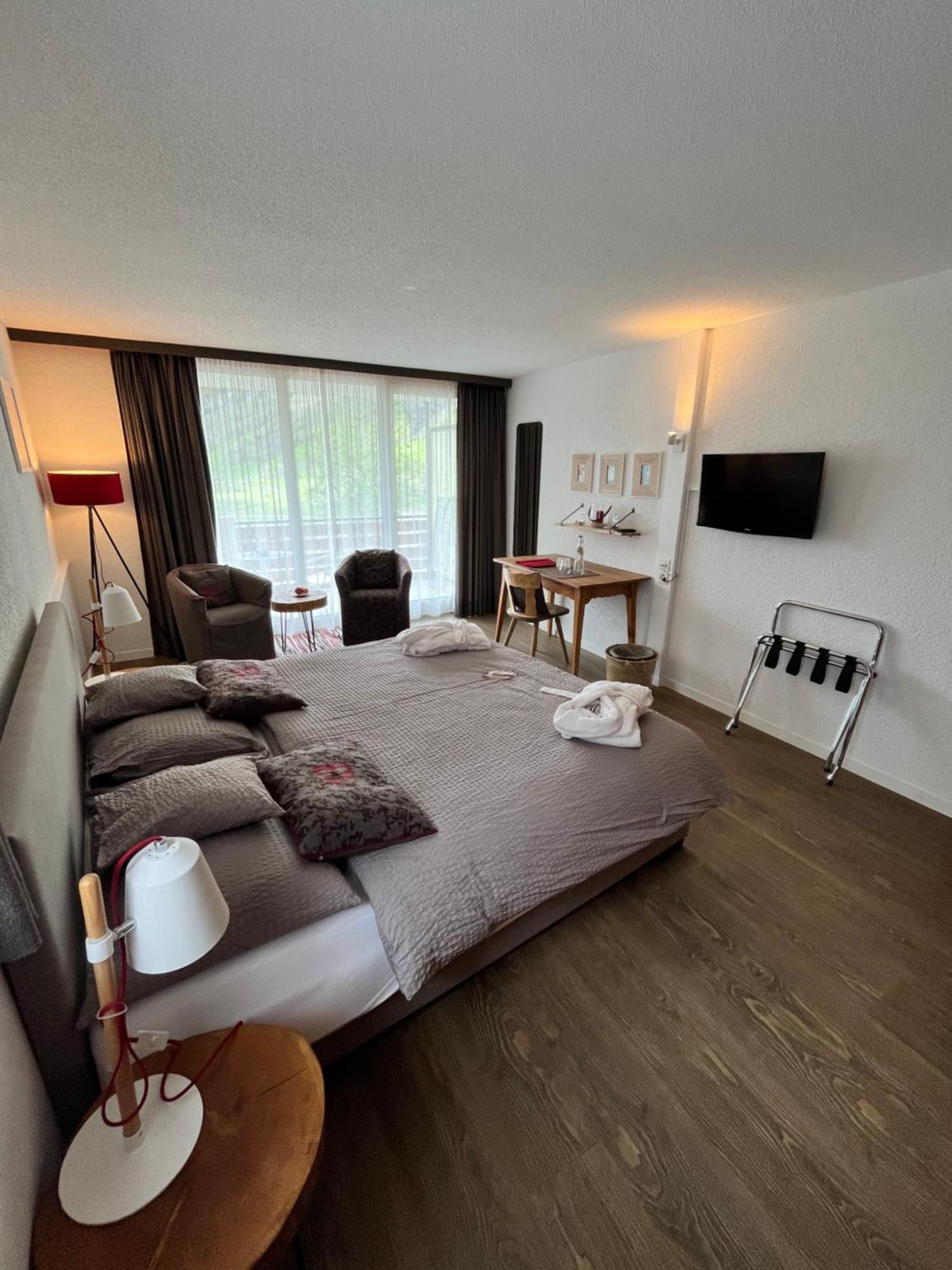 Hotel Alfa Superieur - Leukerbad-Therme المظهر الخارجي الصورة