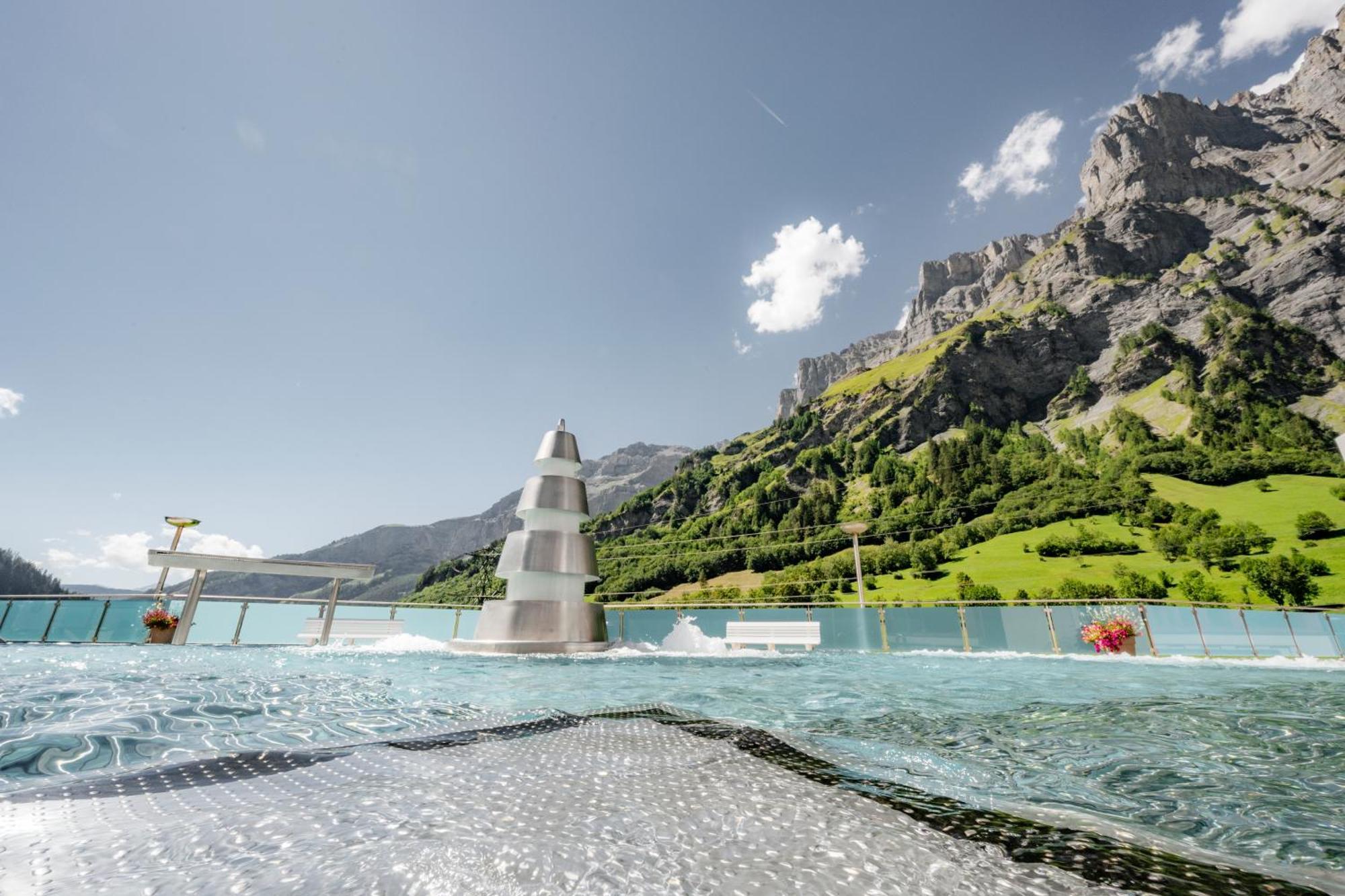 Hotel Alfa Superieur - Leukerbad-Therme المظهر الخارجي الصورة